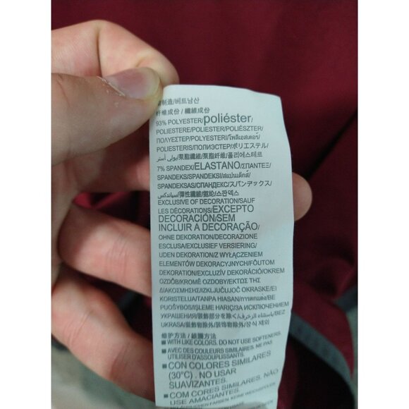 Under Armour Sweatshirt Men XL Red Temple Owls Loose Cold Gear Pullover 1/4 Zip - Picture 7 of 8